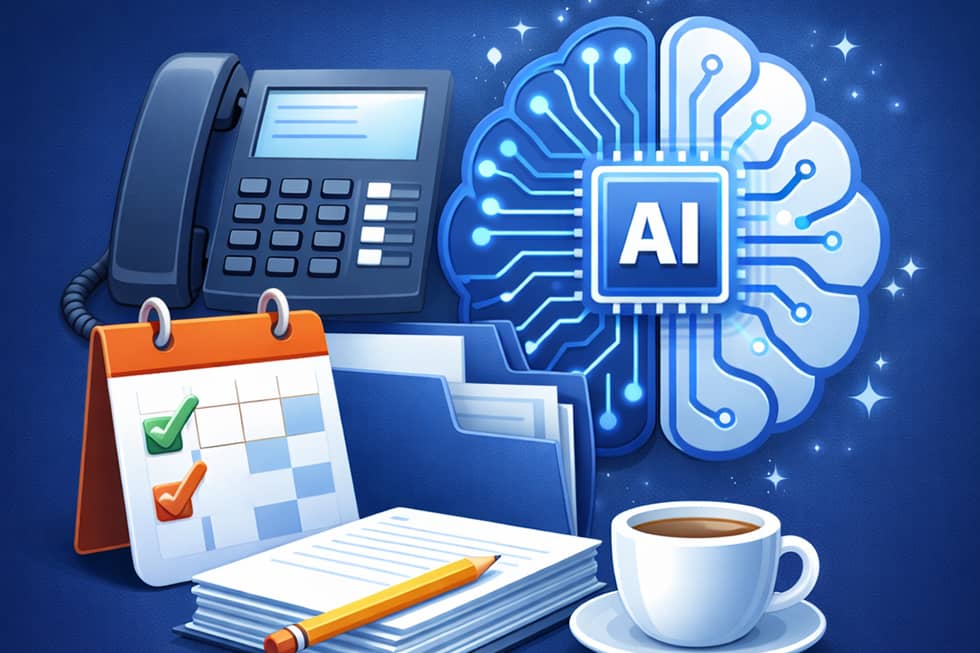 Secretarial support and AI